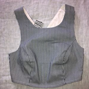 Urban Outfitters lucca couture Striped Tank Top